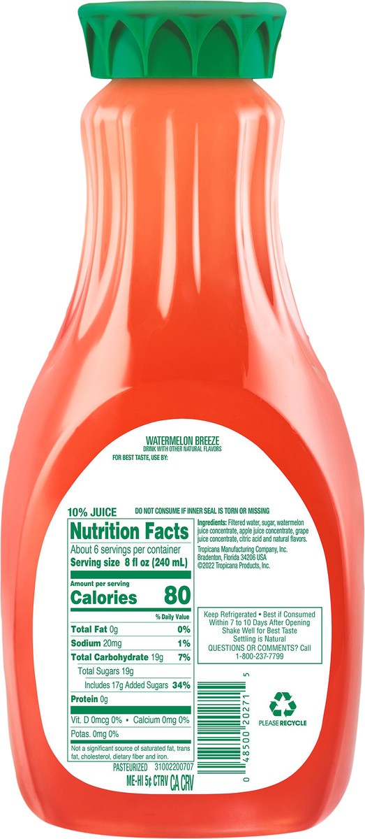 slide 6 of 8, Tropicana Drink - 52 fl oz, 52 fl oz