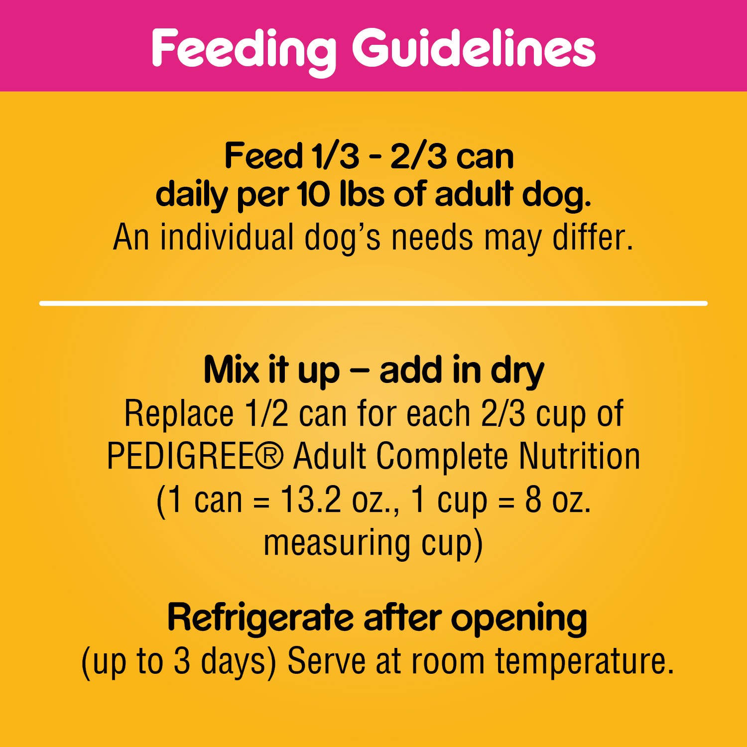 slide 2 of 5, PEDIGREE CHOPPED GROUND DINNER Adult Canned Soft Wet Dog Food with Beef, 13.2 oz. Cans 12 Pack, 13.2 oz