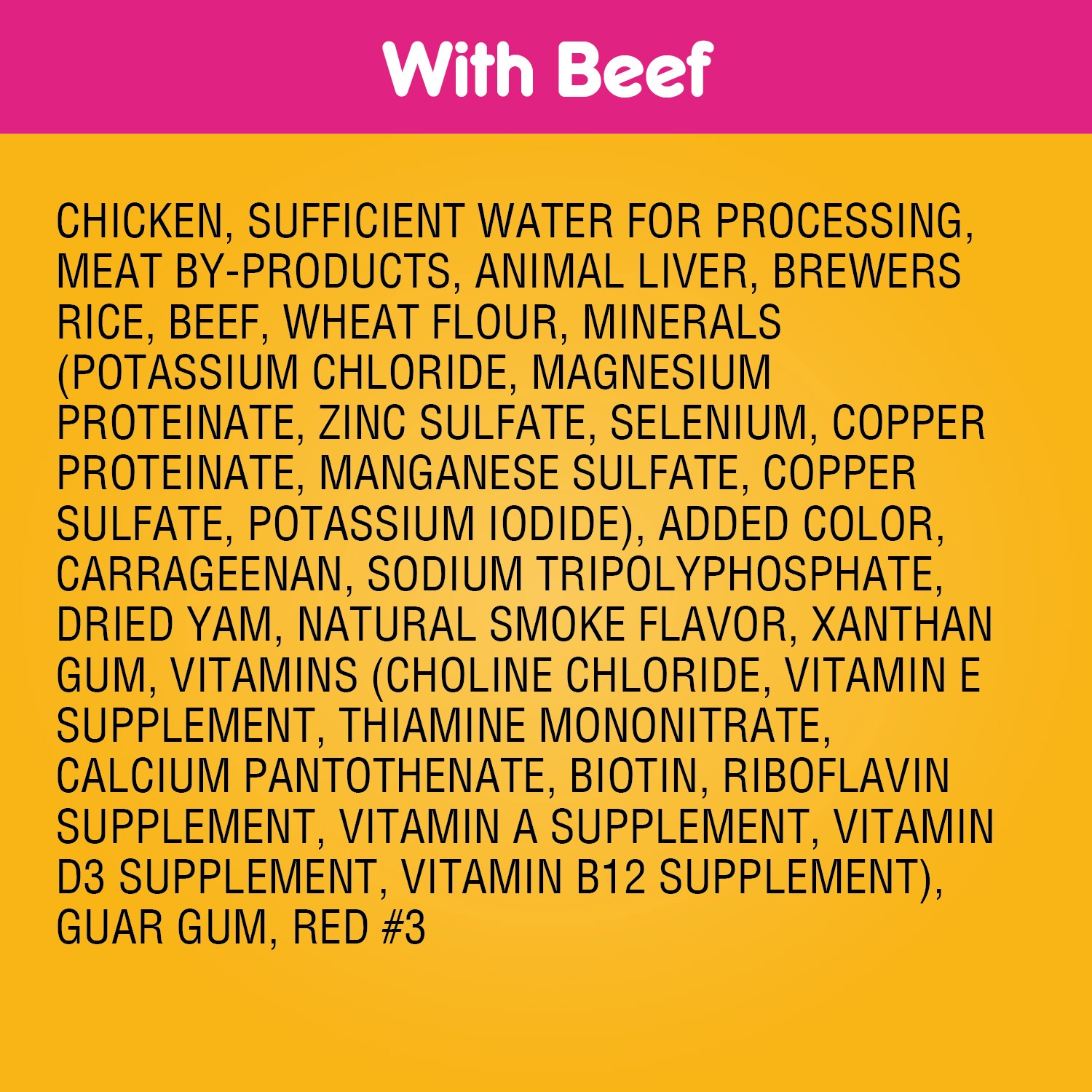 slide 3 of 5, PEDIGREE CHOPPED GROUND DINNER Adult Canned Soft Wet Dog Food with Beef, 13.2 oz. Cans 12 Pack, 13.2 oz