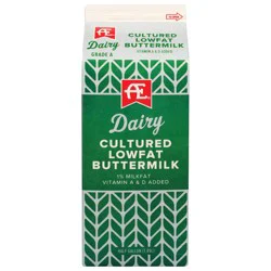 Anderson Erickson Dairy Lowfat Cultured 1% Milkfat Buttermilk 0.5 gal