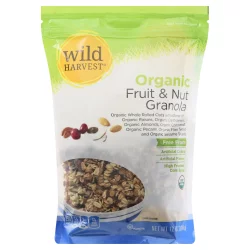 Wild Harvest Granola, Organic, Fruit & Nut