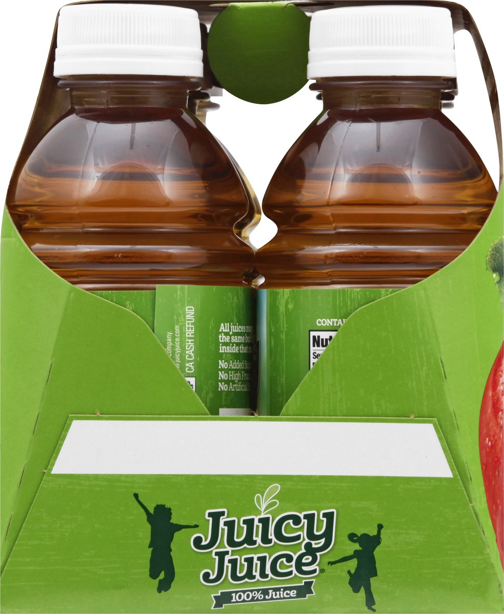 slide 9 of 9, Juicy Juice 100% Juice, Apple, 6 Count, 10 FL OZ Bottles, 10 oz