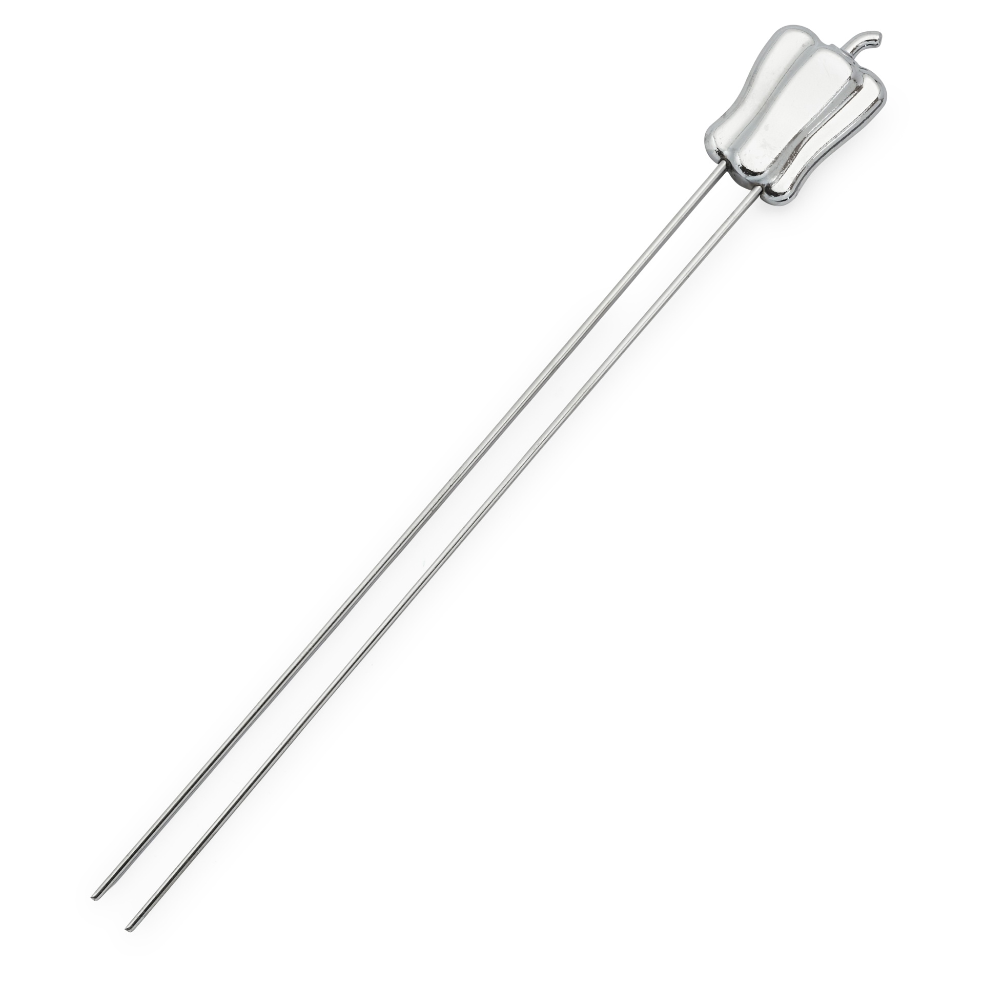 slide 1 of 1, Charcoal Companion Sur La Table Stainless Steel Pepper Skewer, 1 ct