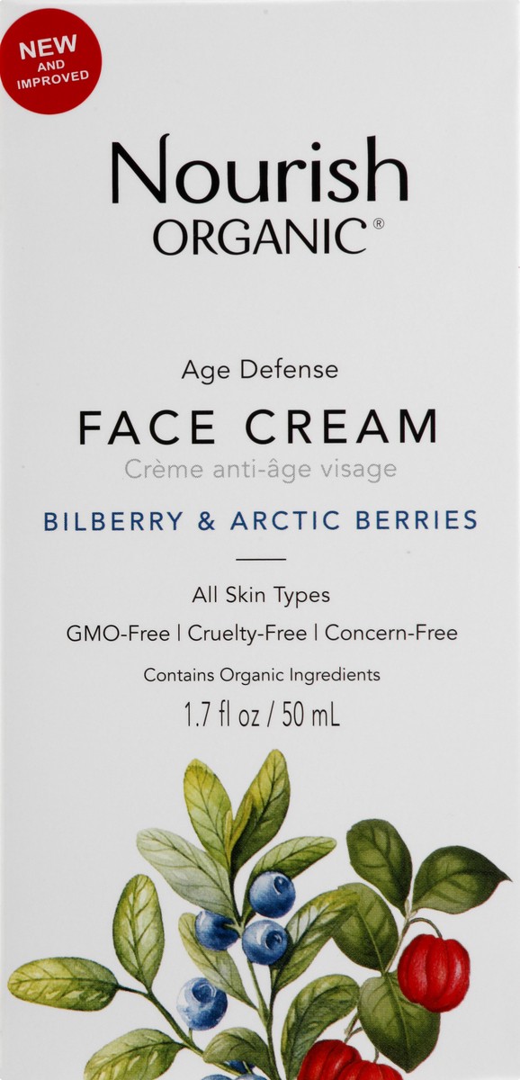 slide 3 of 12, Nourish Organic Face Cream 1.7 oz, 1.7 oz