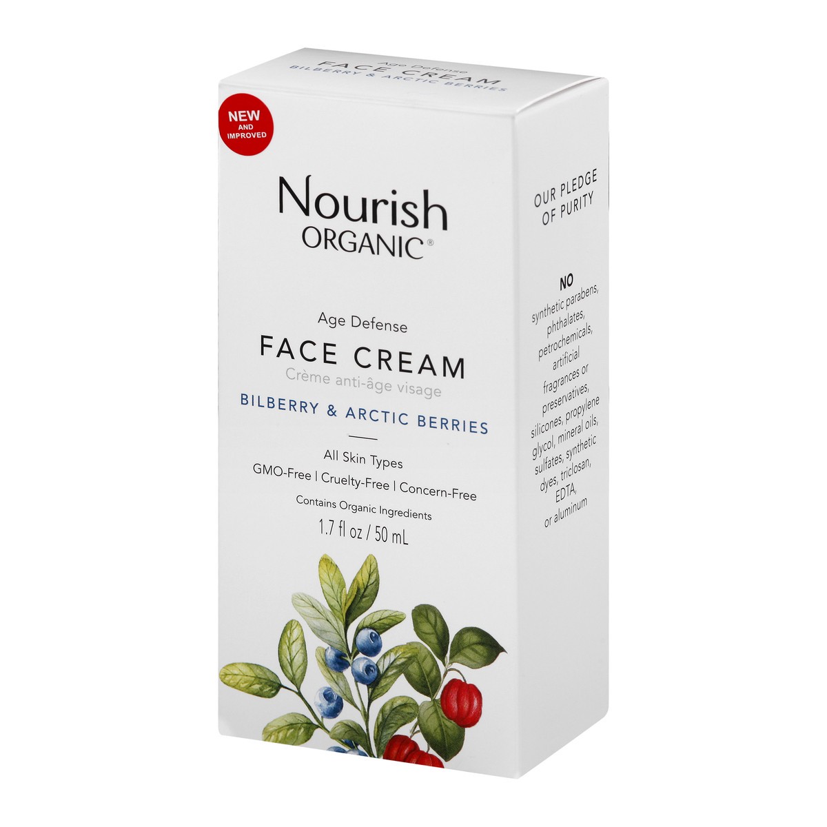 slide 9 of 12, Nourish Organic Face Cream 1.7 oz, 1.7 oz