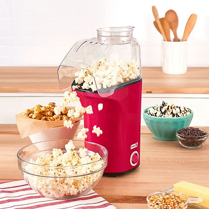 slide 2 of 2, Dash Fresh Pop Popcorn Maker - Red, 1 ct