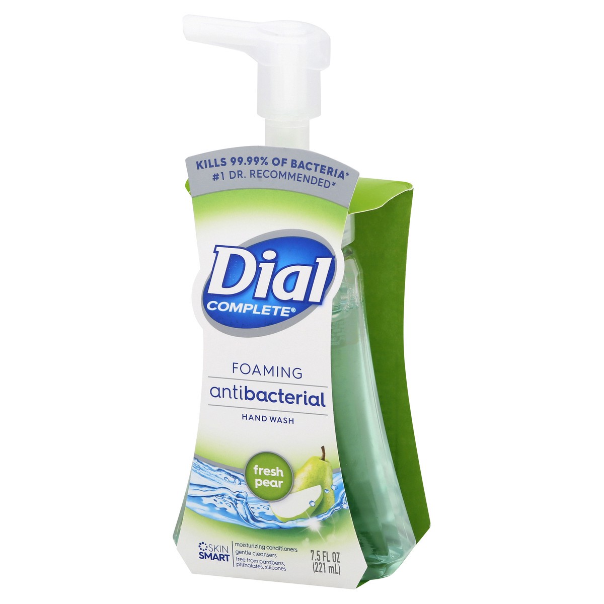 slide 7 of 12, Dial Antibacterial Foaming Hand Wash, Fresh Pear, 7.5 fl oz, 7.5 oz