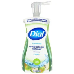 Dial Complete Antibacterial Foaming Hand Wash, Fresh Pear - 7.5 fl oz