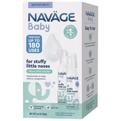 Navage Baby Micro Mist Inhaler Twin Pack