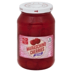 slide 1 of 1, Harris Teeter No Stems Maraschino Cherries, 16 oz