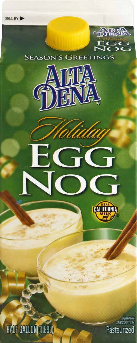 slide 3 of 7, Alta Dena Holiday Egg Nog 0.5 gal, 64 fl oz