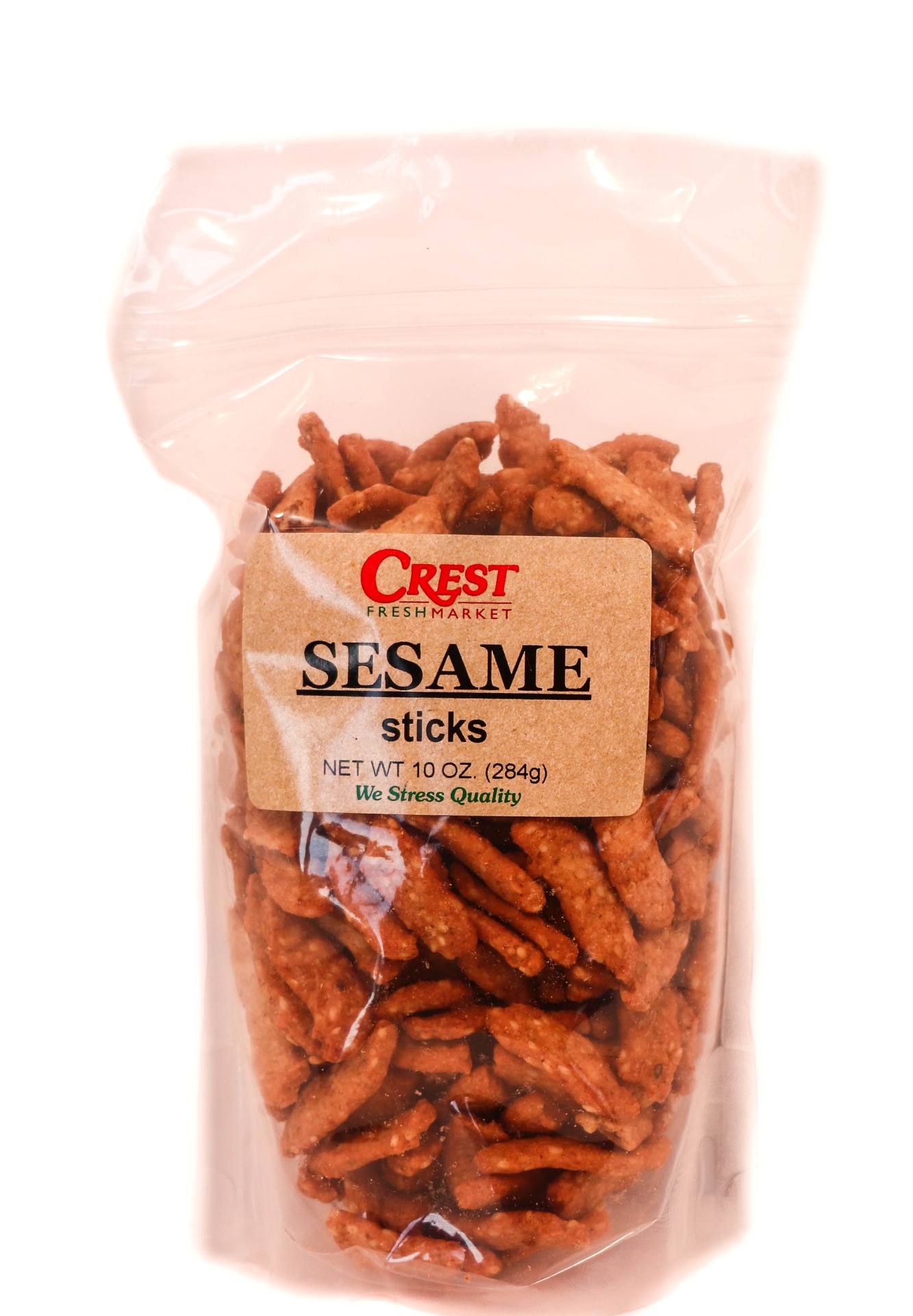 slide 1 of 1, Crest Fresh Market Sesame Sticks, 10 oz