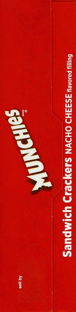 slide 3 of 6, Munchies Sandwich Crackers Nacho Cheese 1.38 Oz 8 Count, 11.04 oz