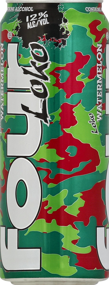 slide 2 of 5, Four Loko Watermelon Single Bottle, 23.5 oz