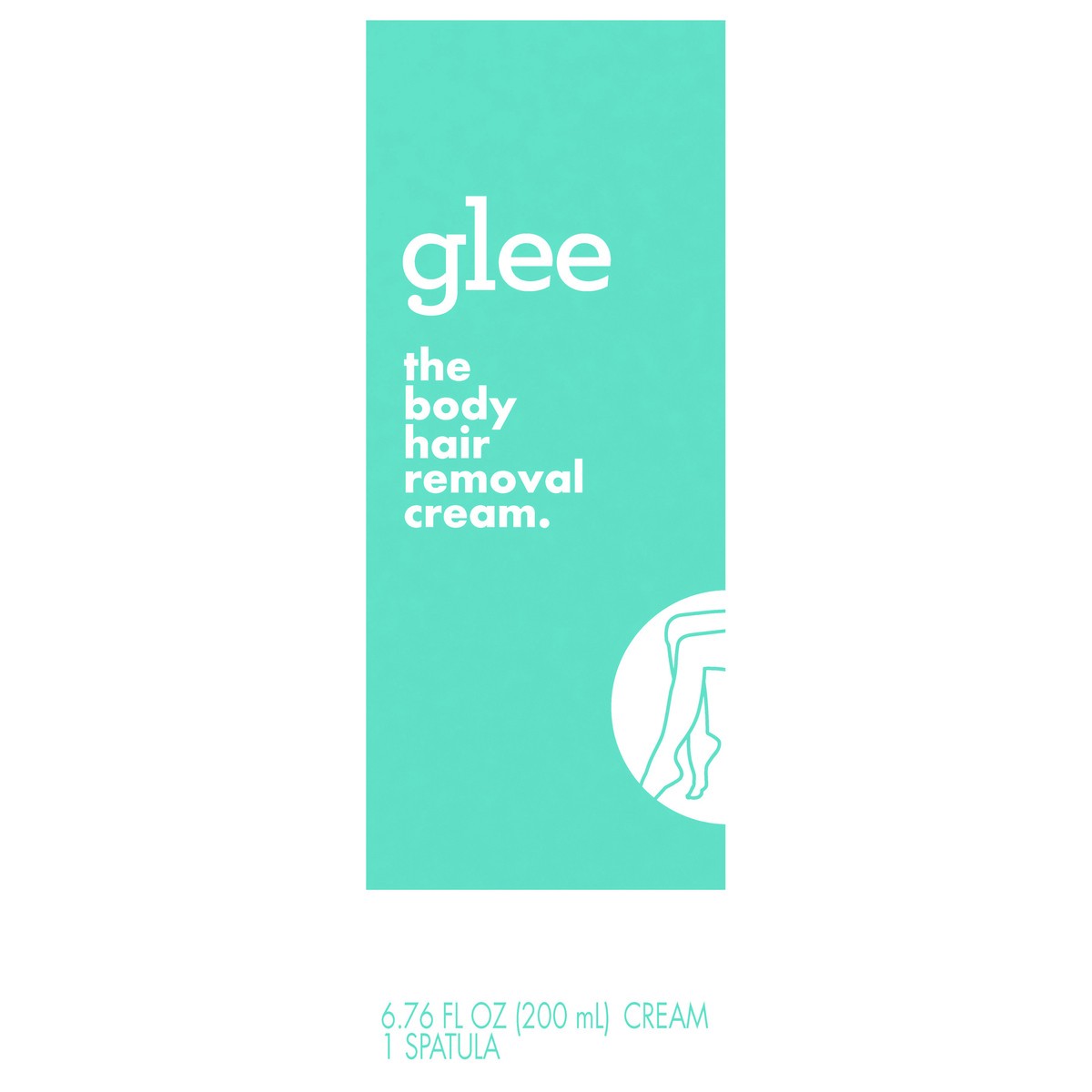 slide 1 of 3, glee Womens Body Hair Removal Cream Depilatory Kit, 6.76 fl oz