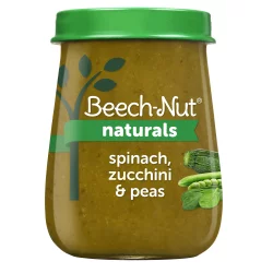 Beech-Nut Naturals Stage 2 Just Spinach Zucchini & Peas