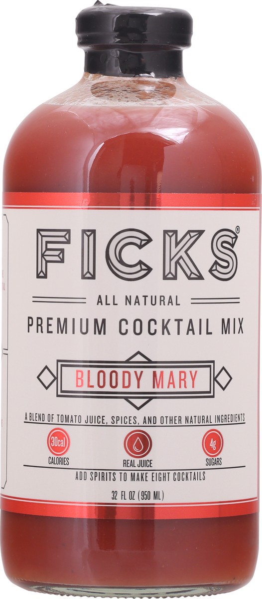 slide 1 of 9, Ficks Premium Bloody Mary Cocktail Mix - 32 fl oz, 32 fl oz
