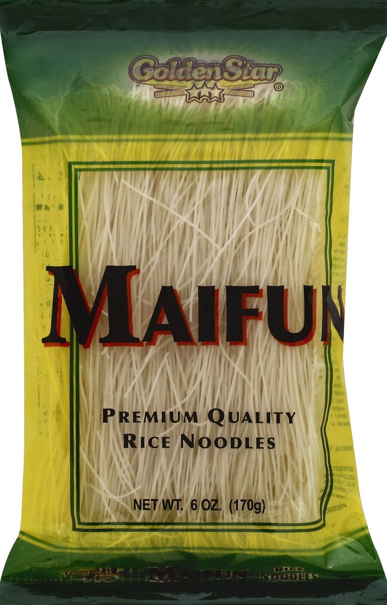 slide 5 of 5, Golden Star Maifun Rice Noodles, 6 oz