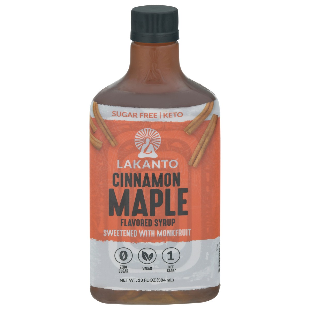 slide 12 of 14, Lakanto Cinnamon Maple Flavored Syrup 13 fl oz, 13 fl oz