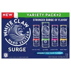 White Claw Hard Seltzer, Surge, Variety Pack No. 2