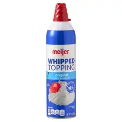 Meijer Whipped Topping