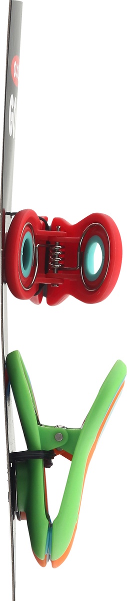 slide 5 of 8, OXO Good Grips Magnetic All-Purpose Clip Set, 4 ct