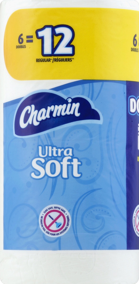 slide 3 of 5, Charmin Bathroom Tissue 6 ea, 6 ct