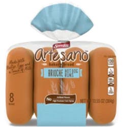 Sara Leeartesano Brioche Hot Dog Bun