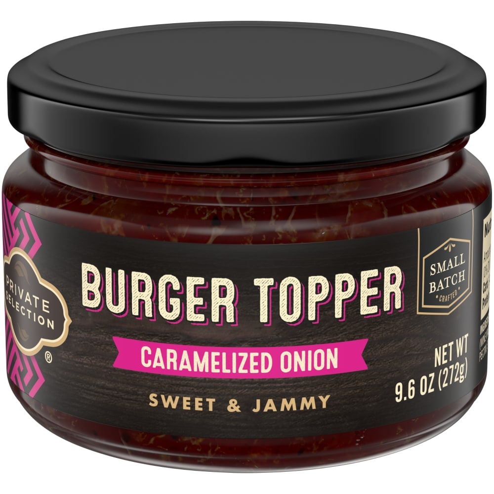 slide 1 of 1, Private Selection Caramelized Onion Burger Topper, 9.6 oz