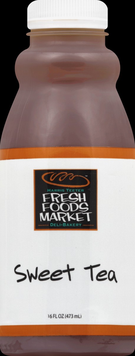slide 1 of 5, Harris Teeter Fresh Foods Market Sweet Tea - 16 fl oz, 16 fl oz