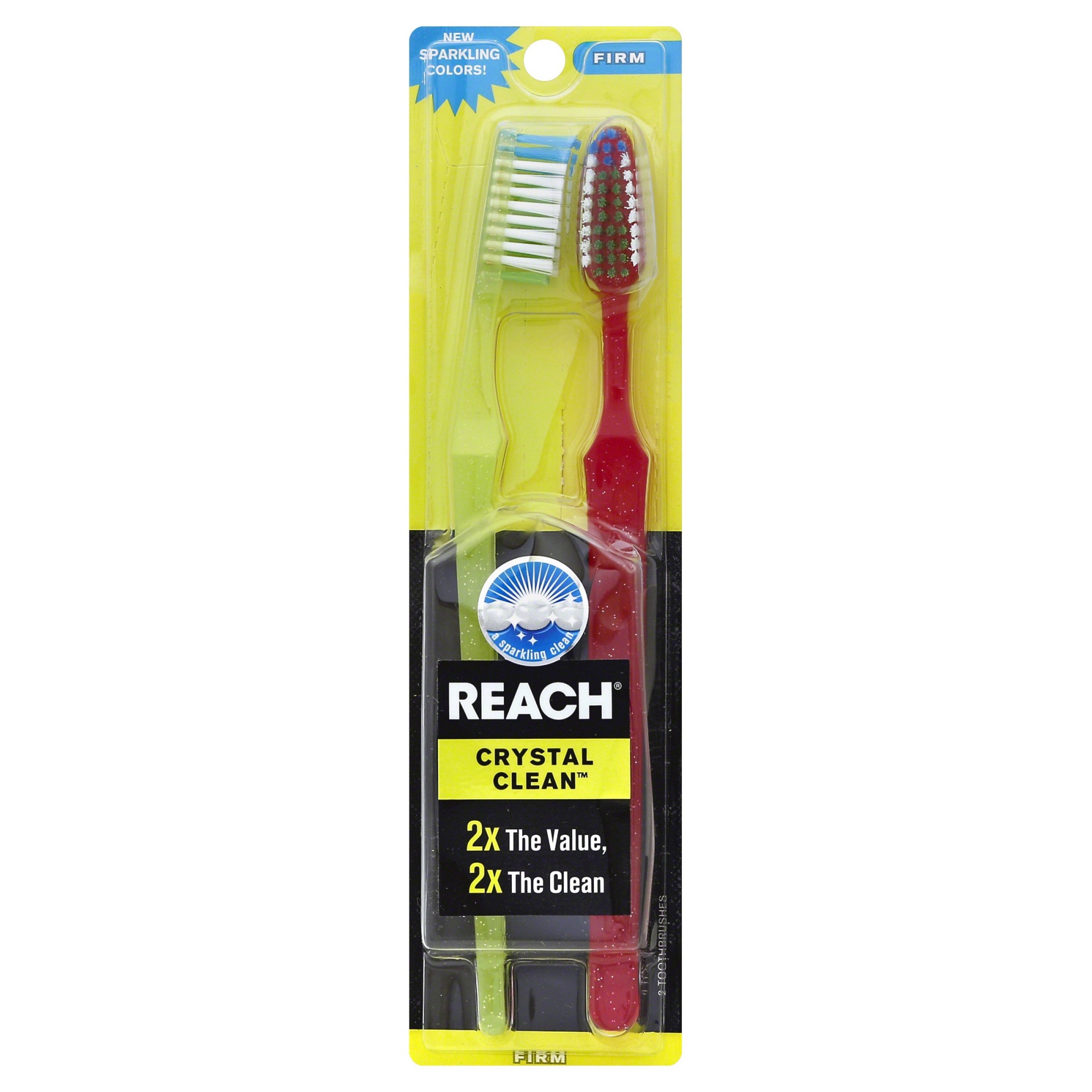 slide 1 of 2, REACH Toothbrushes 2 ea, 2 ct