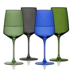 Viski Seaside Crystal Wine Glass - 4 ct