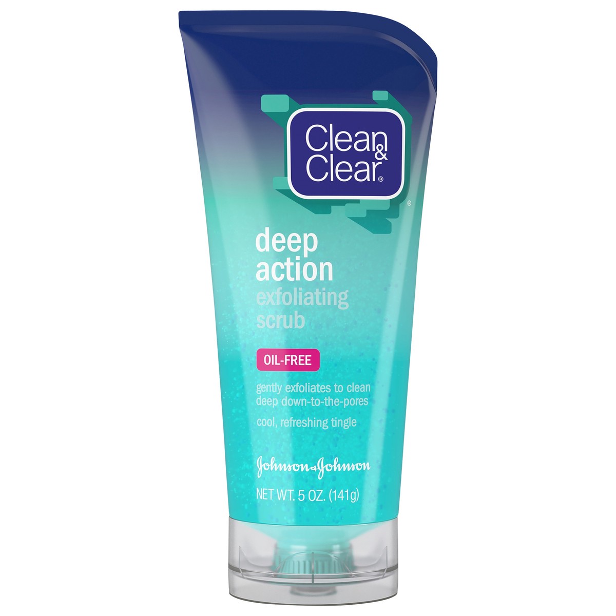 slide 1 of 1, Clean & Clear Oil-Free Deep Action Exfoliating Facial Scrub - 5oz, 5 oz
