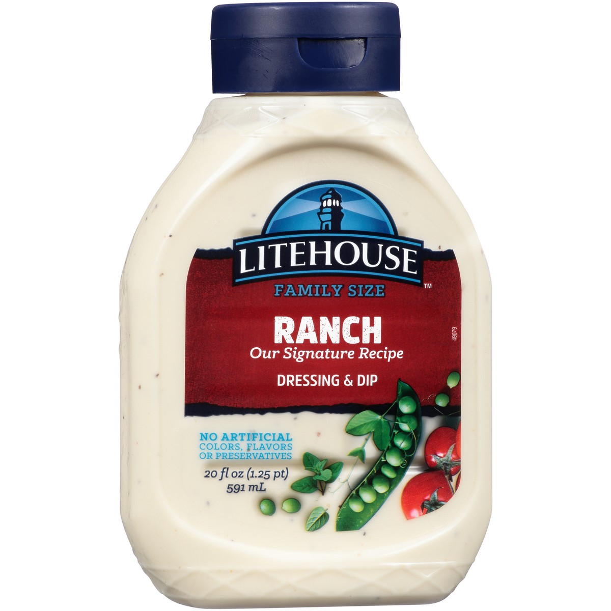 slide 6 of 9, Litehouse Family Size Ranch Dressing & Dip 20 fl. oz. Squeeze Bottle, 20 fl oz