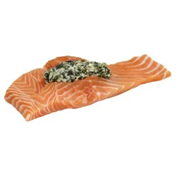 Market District Salmon, Stuffed, Spinach Feta