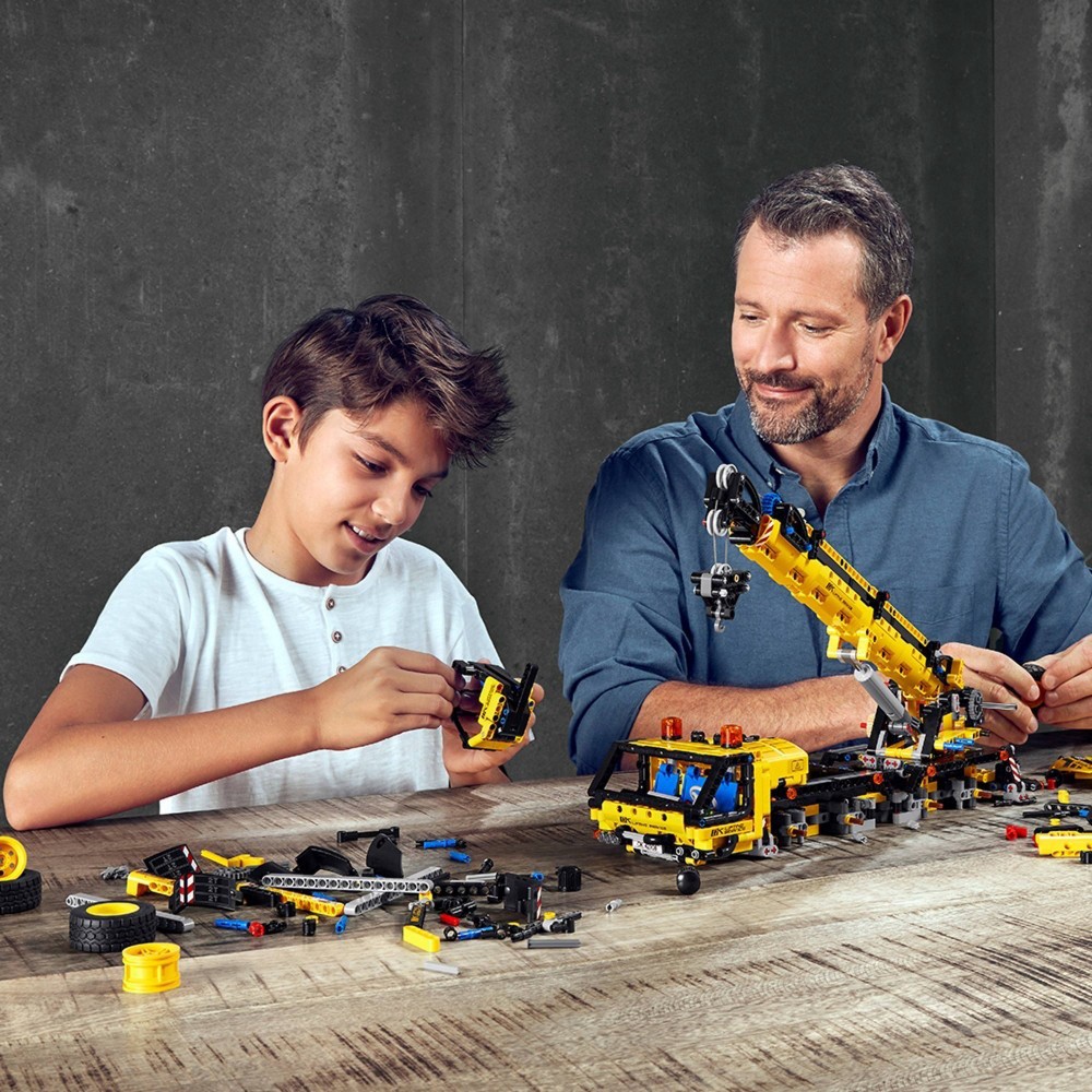 slide 6 of 6, LEGO Technic Mobile Crane 42108 Building Kit, 1 ct