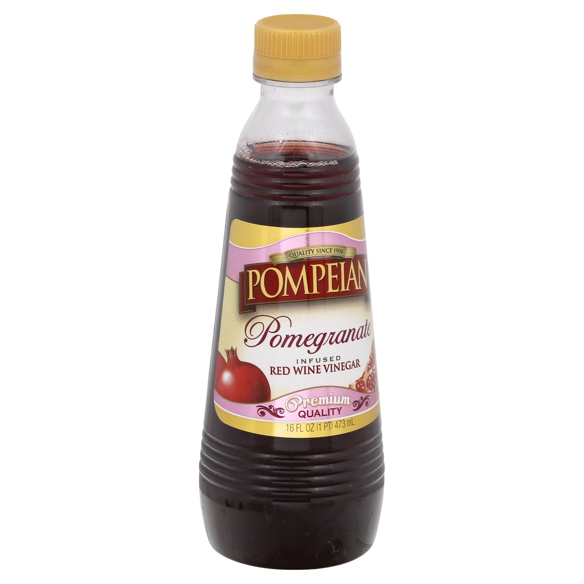 slide 3 of 12, Pompeian Infused Pomegranate Red Wine Vinegar 16 oz, 16 fl oz