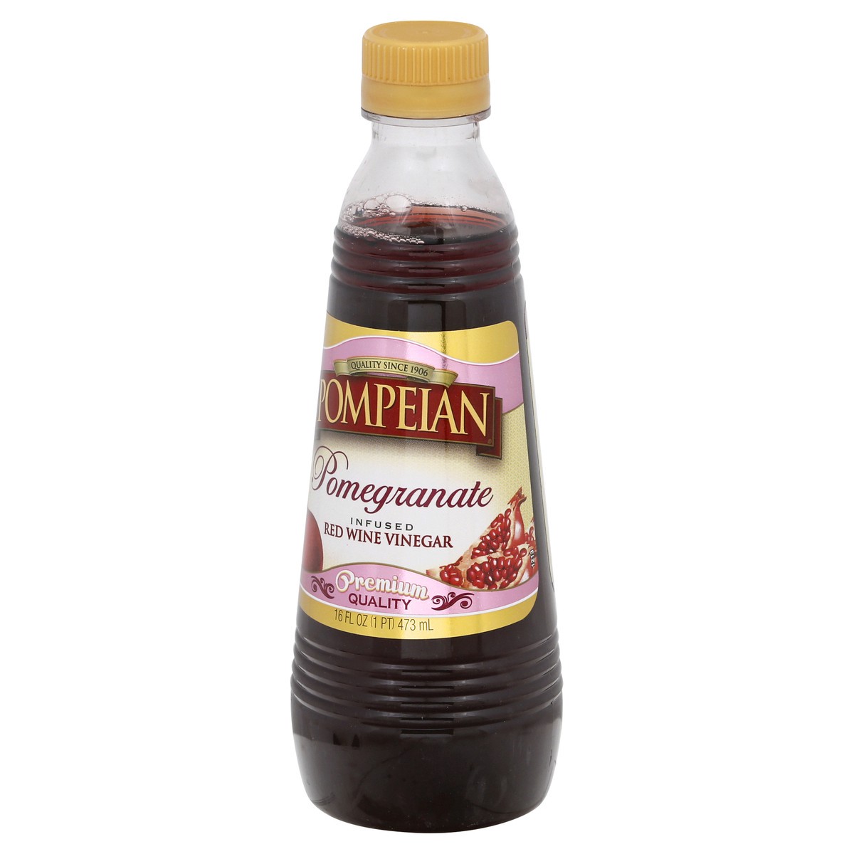 slide 9 of 12, Pompeian Infused Pomegranate Red Wine Vinegar 16 oz, 16 fl oz