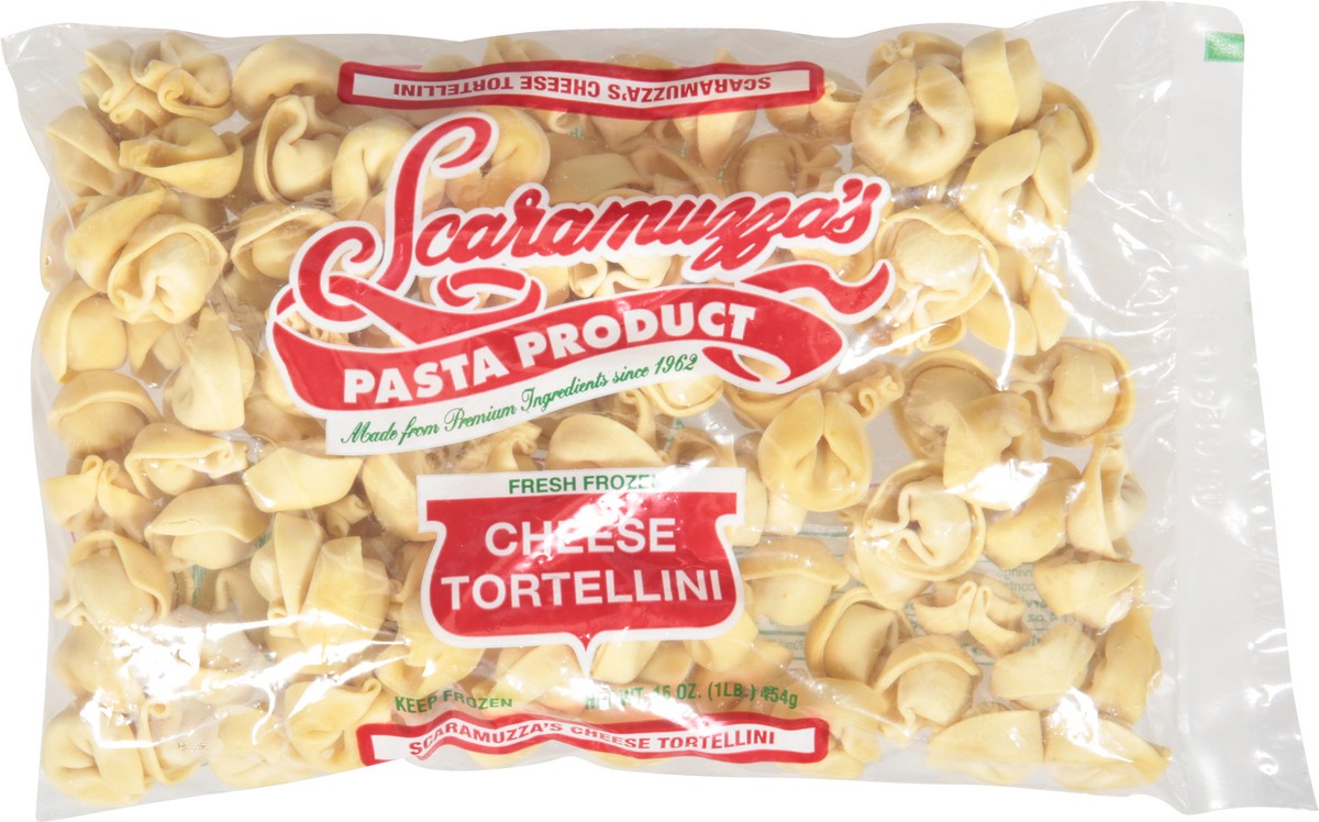slide 2 of 12, Scaramuzza's Cheese Tortellini, 16 oz