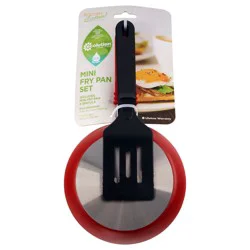 Ecolution Red Kitchen Extras Mini Fry Pan Set