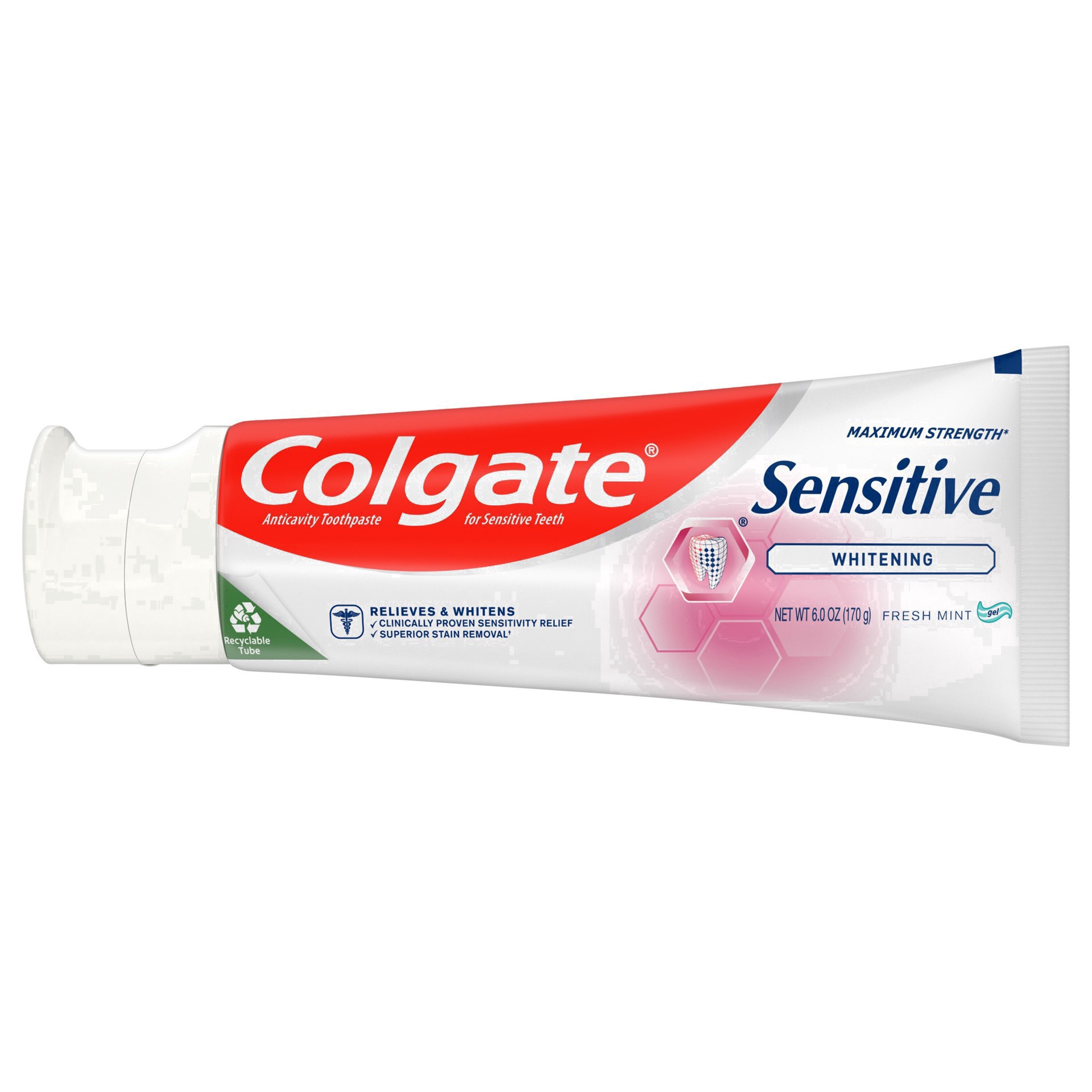 slide 37 of 79, Colgate Sensitive Maximum Strength Whitening Toothpaste, 6 oz