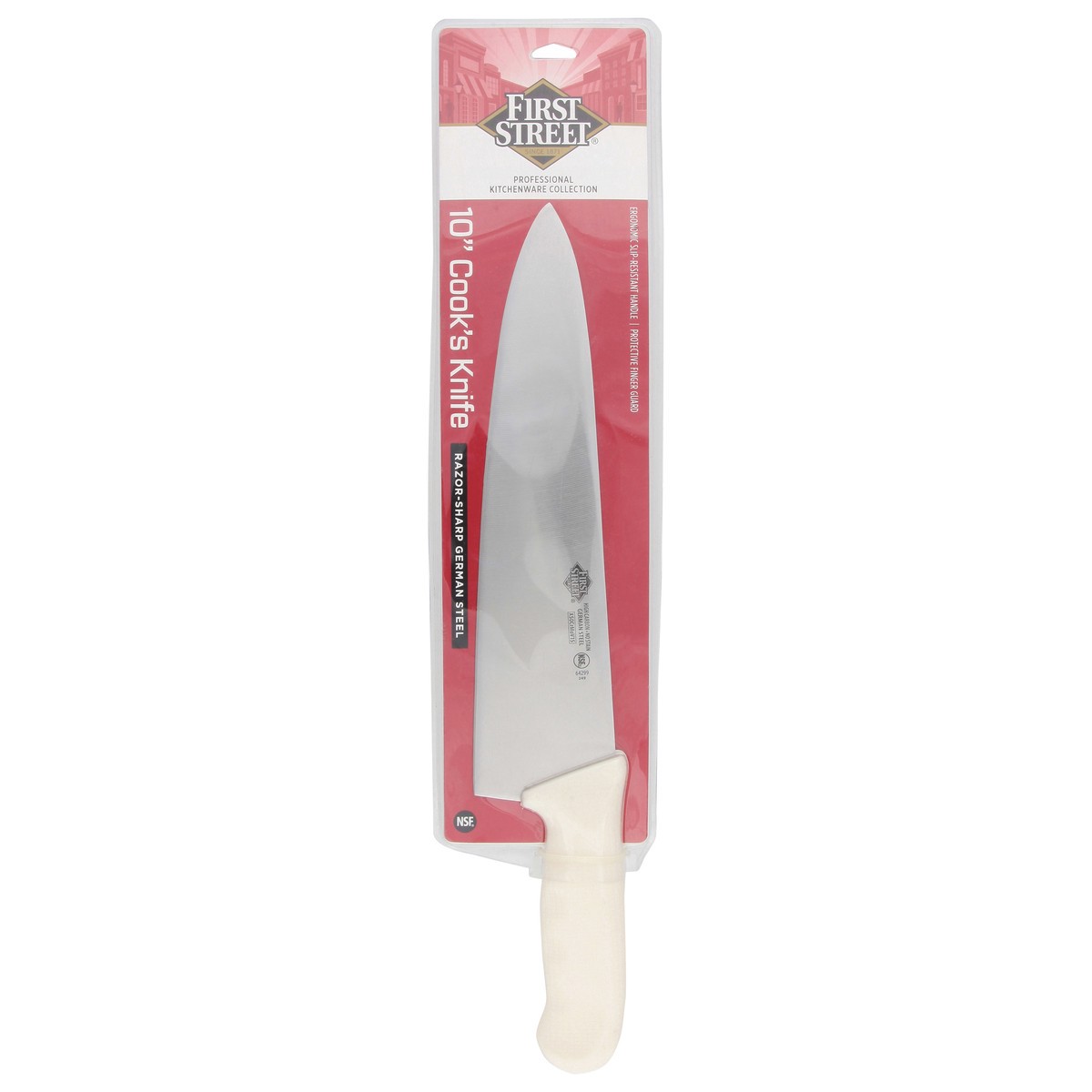 slide 1 of 2, First Street 10 Inch Cooks Knife, 1 ct