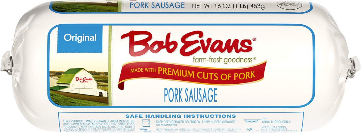 slide 10 of 10, Bob Evans Original Pork Sausage 16 oz, 16 oz