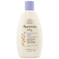 Aveeno Baby Calming Comfort Bath & Wash, Lavender & Vanilla, 8 fl. oz
