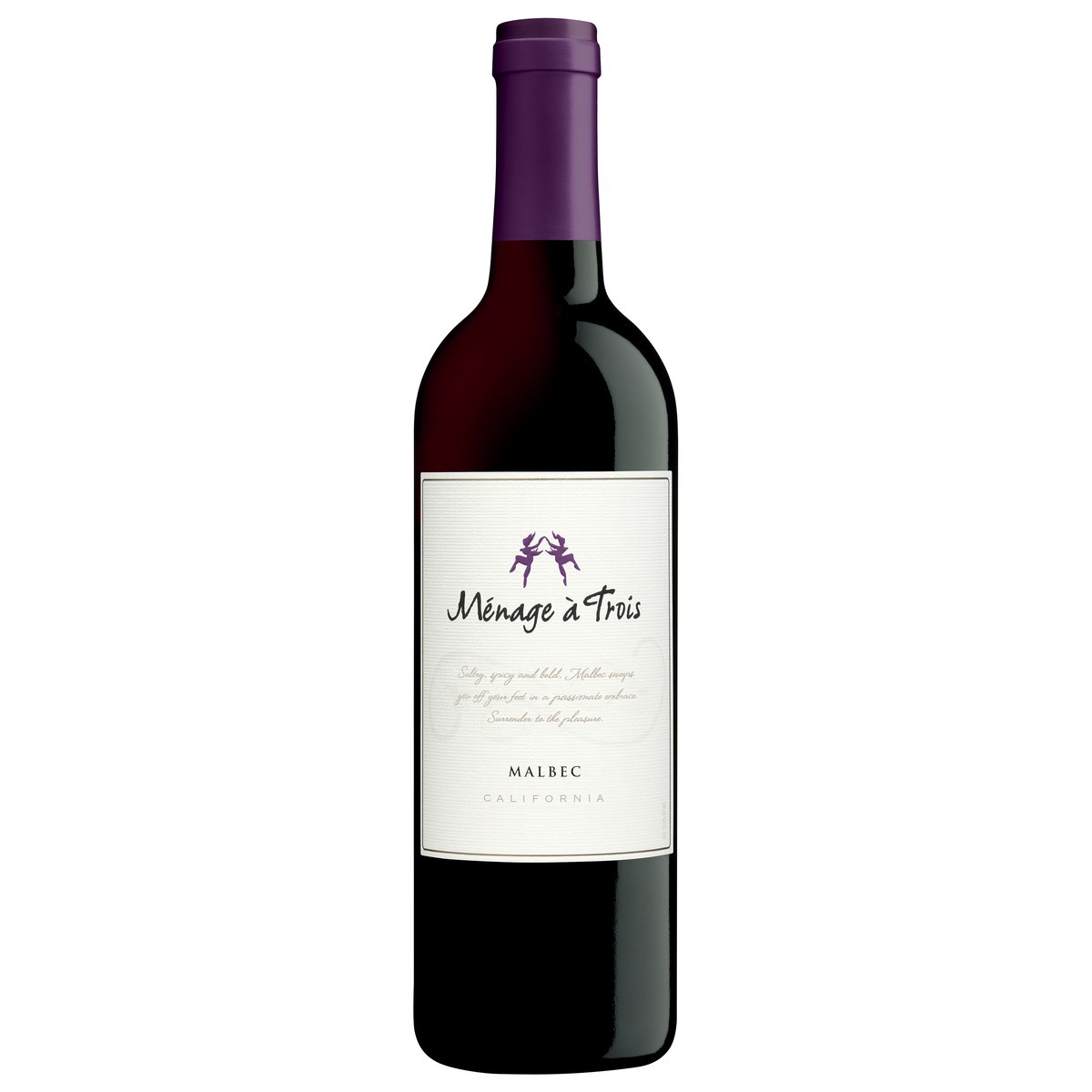 slide 1 of 4, Menage a Trois Malbec, 750 ml