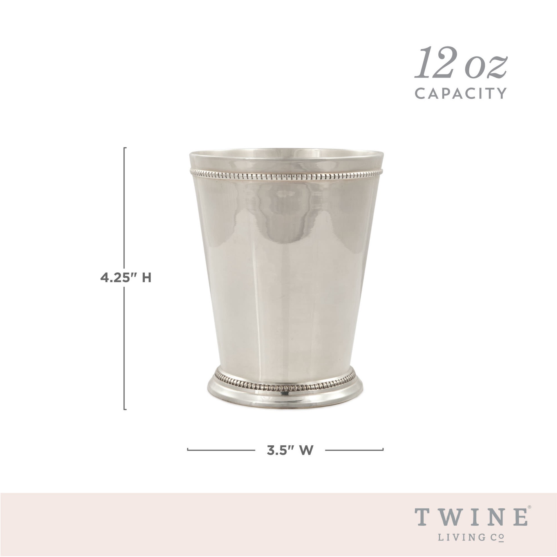 slide 4 of 5, Twine Kentucky Home Mint Julep Cup, 1 ct