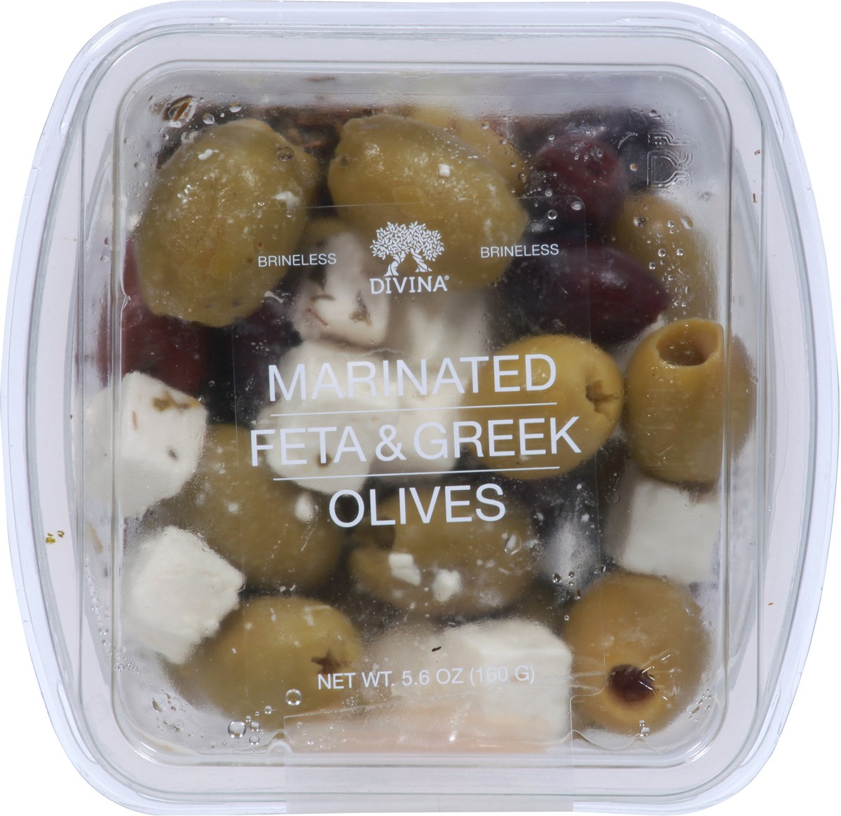 slide 5 of 9, Divina Marinated Feta & Greek Olives, 5.59 oz