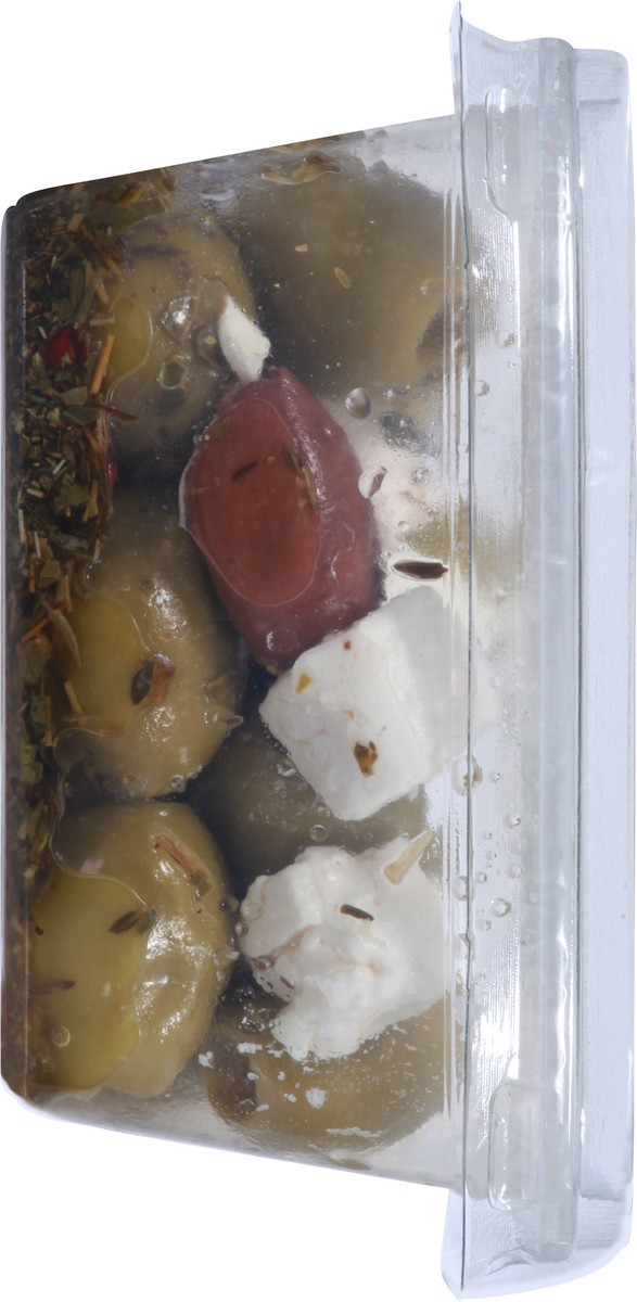 slide 6 of 9, Divina Marinated Feta & Greek Olives, 5.59 oz