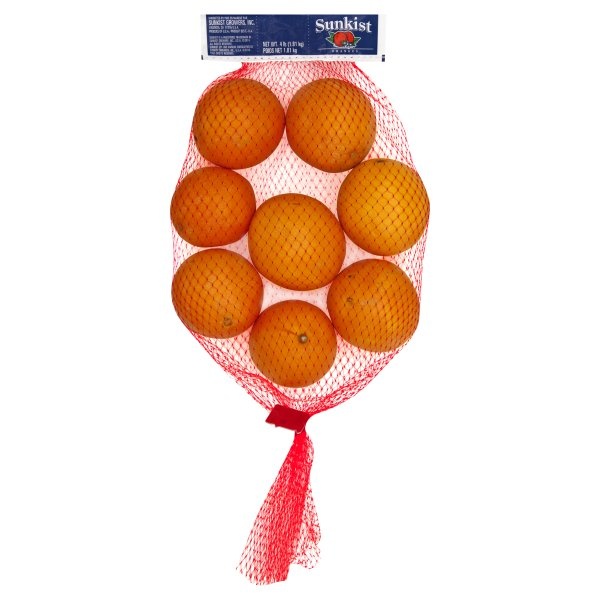slide 1 of 1, Sunkist Oranges 4 lb, 4 lb