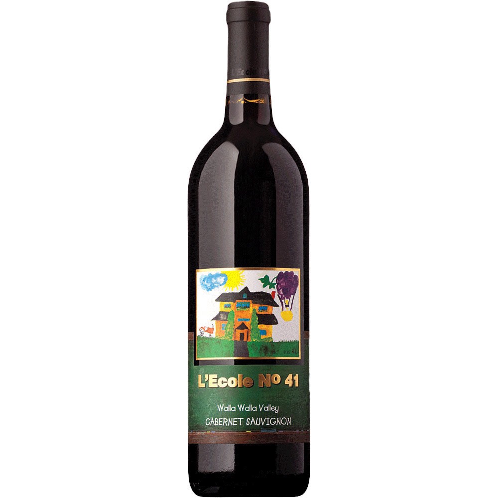 slide 1 of 1, L Ecole Walla Walla Cab, 750 ml